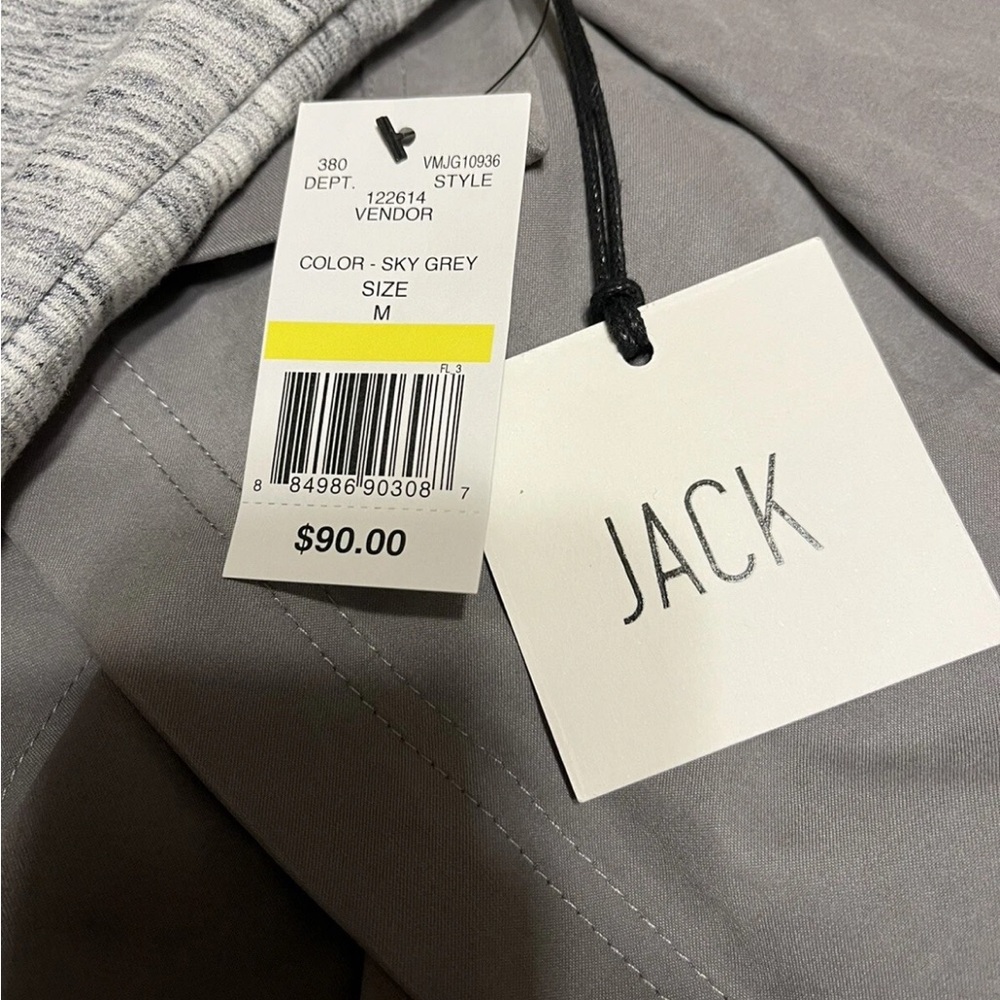 jack bb dakota lightweight wooded jacket size medium NWT - Picture 8 of 12